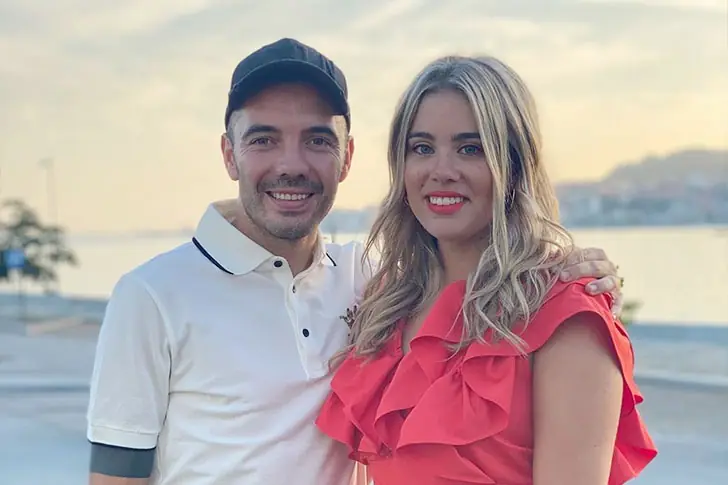 Iago Aspas (38 años) y Jennifer Rueda (32 años) – 10 años juntos