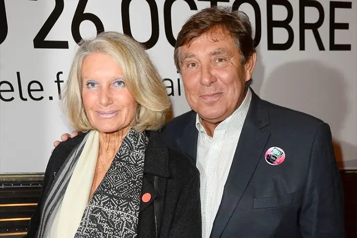Jean-Pierre Foucault et Evelyn Jarre