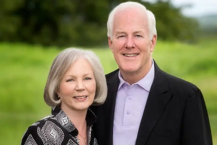 John Cornyn (71) and Sandy Hansen – Together for 43 Years