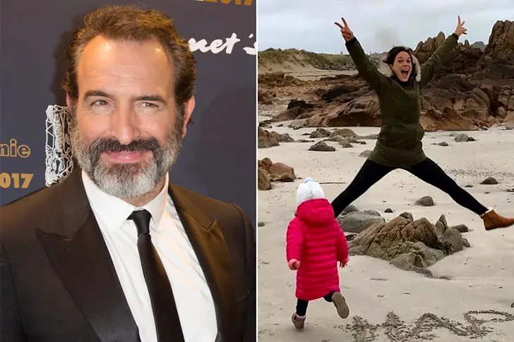 Jean Dujardin – Jules (21 ans), Simon (22 ans), Jeanne (7 ans) et Alice (1 an)