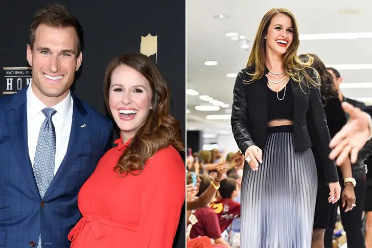 Kirk Cousins and Julie Hampton (Philanthropist and Former Teacher)